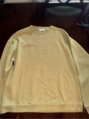 Nash Men's Crewneck Sweater in Olive - P